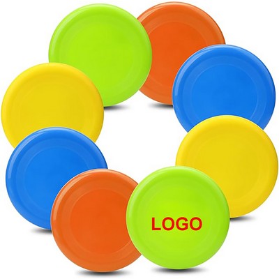 9" Durable Plastic Throwing Disc Ideal for Outdoor Games & Beach Activities