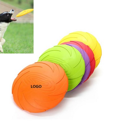 Dog Toy Rubber Frisbee